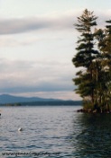 A view of Lake Winnipesaukee from the shores of Camp Kabeyun