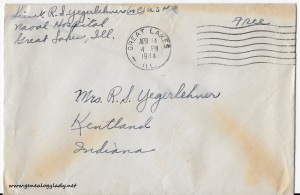 April 13, 1944 envelope